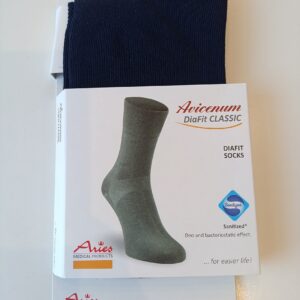 Calze per diabetici Avicenum DiaFit CLASSIC taglia 36-39 paio 5090 blu navy